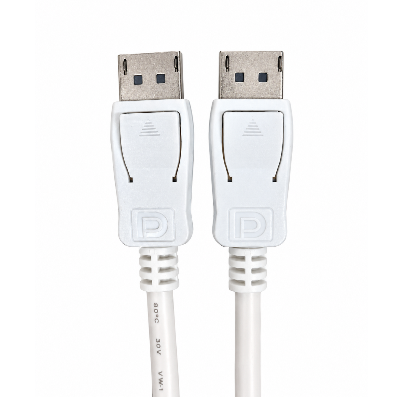 کابل DISPLAY PORT فابریک طول 1.8 متر سفید