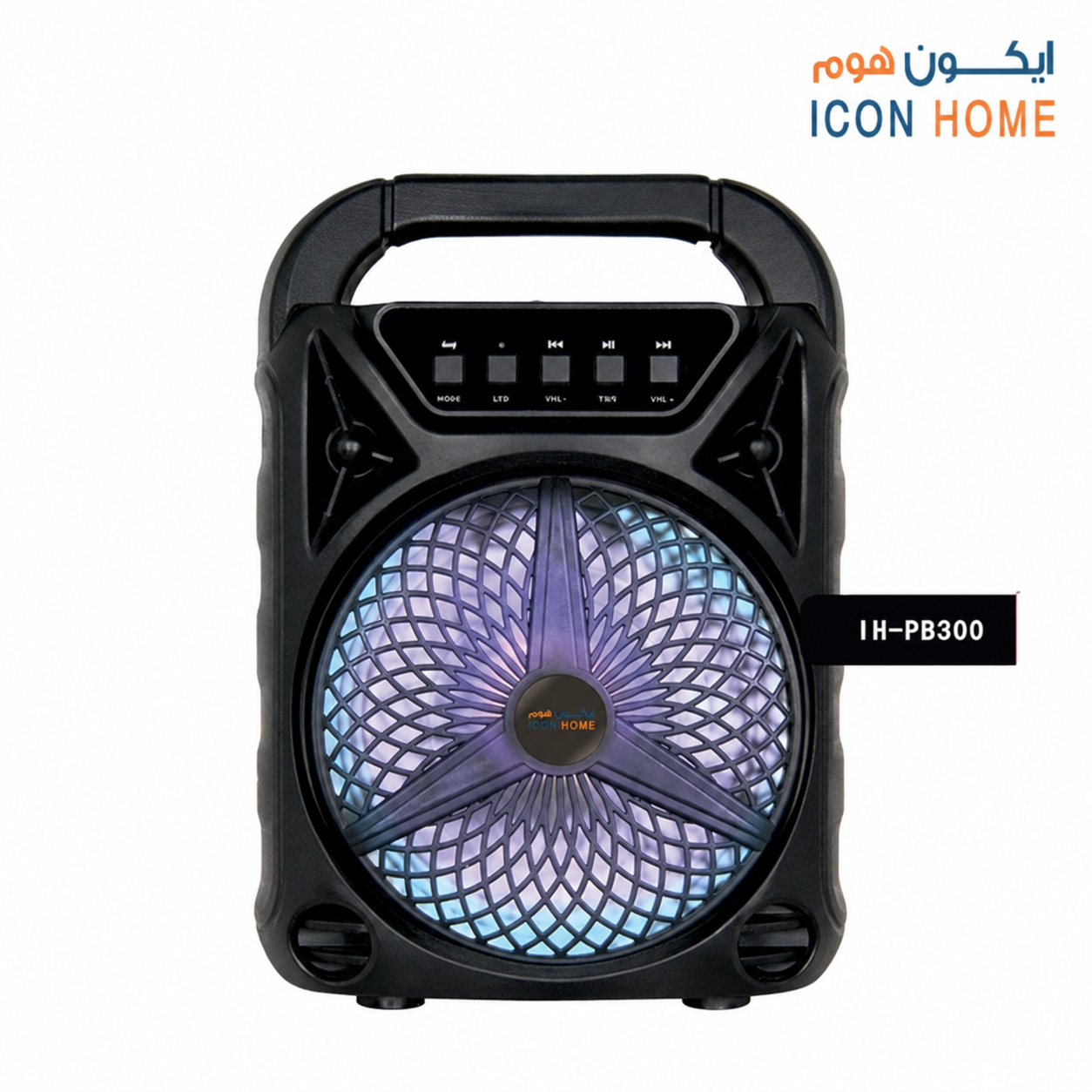 اسپیکر بی سیم بلوتوثی آیکون هوم مدل ICON HOME IH-PB300