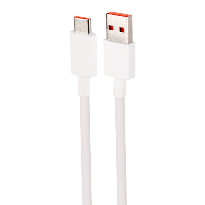 کابل فست شارژ و دیتا USB-A به USB-C درصد ریز شمار شیائومی مدل Xiaomi Mi 120W طول 1 متر (سرکارتنی)