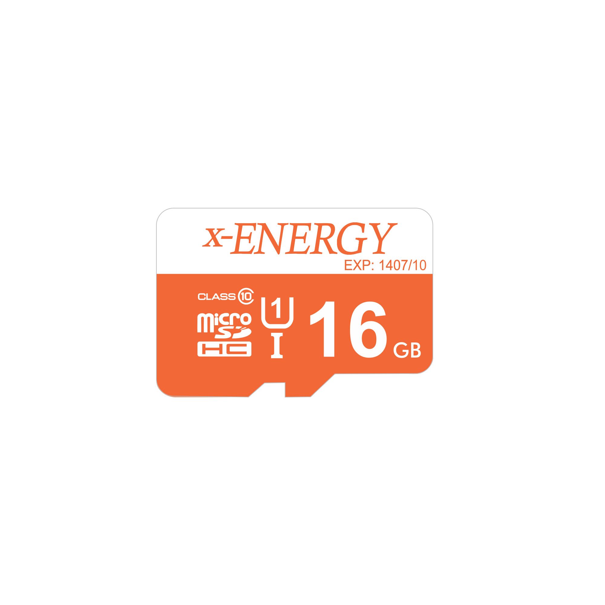 کارت حافظه MicroSDHC ایکس انرژی مدل X-Energy 533X کلاس 10 استاندارد UHS-I U1 سرعت 100MBps ظرفیت 16 گیگابایت